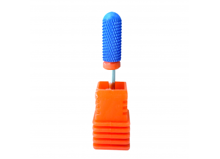 Ceramic Nail Drill Bit Blue Large Barrel Ball F 900411